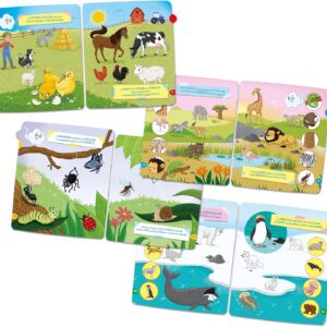 Libro girapagina animali - CLEMENTONI - immagine 3