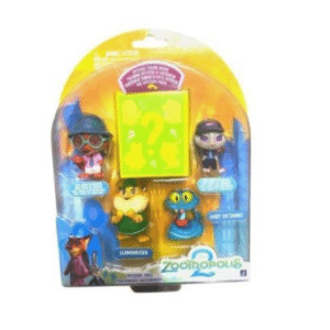 Zootropolis Set 5 Personaggi da 5 cm - REI TOYS - immagine 1