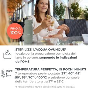 Bollitore scalda latte e scalda biberon portatile 500 ml HOT'N'GO- NUVITA - immagine 3