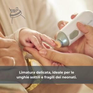Tagliaunghie Elettrico TRIMMY Sage Green - NUVITA - immagine 4