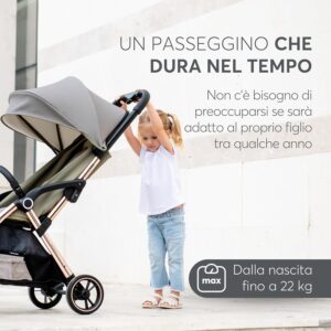 Passeggino auto-chiudibile Eden - KIKKABOO - immagine 4