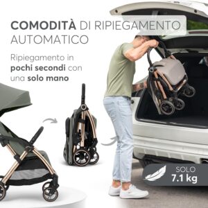 Passeggino auto-chiudibile Eden - KIKKABOO - immagine 5