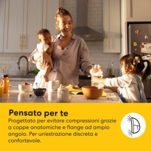Tiralatte elettrico indossabile Motion INBRA singolo - MEDELA - immagine 7