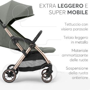Passeggino auto-chiudibile Eden - KIKKABOO - immagine 7