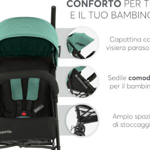 Passeggino Beetle - KIKKABOO - immagine 8