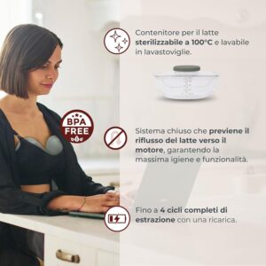 Tiralatte Elettrico INDOSSABILE - NUVITA - immagine 8