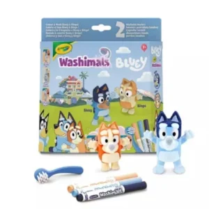 Washimals Bluey & Bingo Set 2 Personaggi Lavabili – Crayola - immagine 4