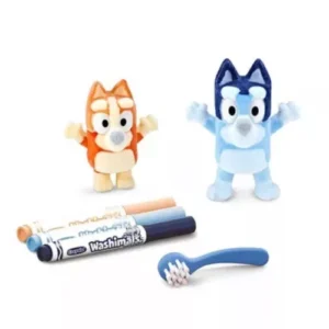 Washimals Bluey & Bingo Set 2 Personaggi Lavabili – Crayola - immagine 5