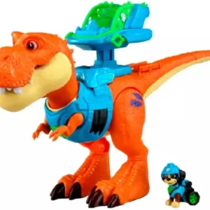 PAW Patrol Dino Movie Rex e Timmy con Suoni e Luci – Spin Master - immagine 1