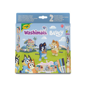 Washimals Bluey & Bingo Set 2 Personaggi Lavabili – Crayola - immagine 1